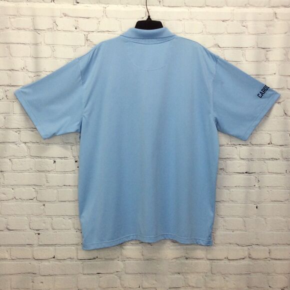 Majestic Section 101 Polo Shirt Men's Sz 2XL NCAA UNC Tar Heels Athleisure Golf - Picture 6 of 10